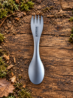 Cuchara-Tenedor de Titanio Alfreda Survival Gear