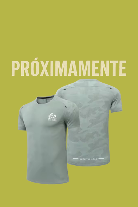 Camiseta Técnica Verde Militar 200 GSM