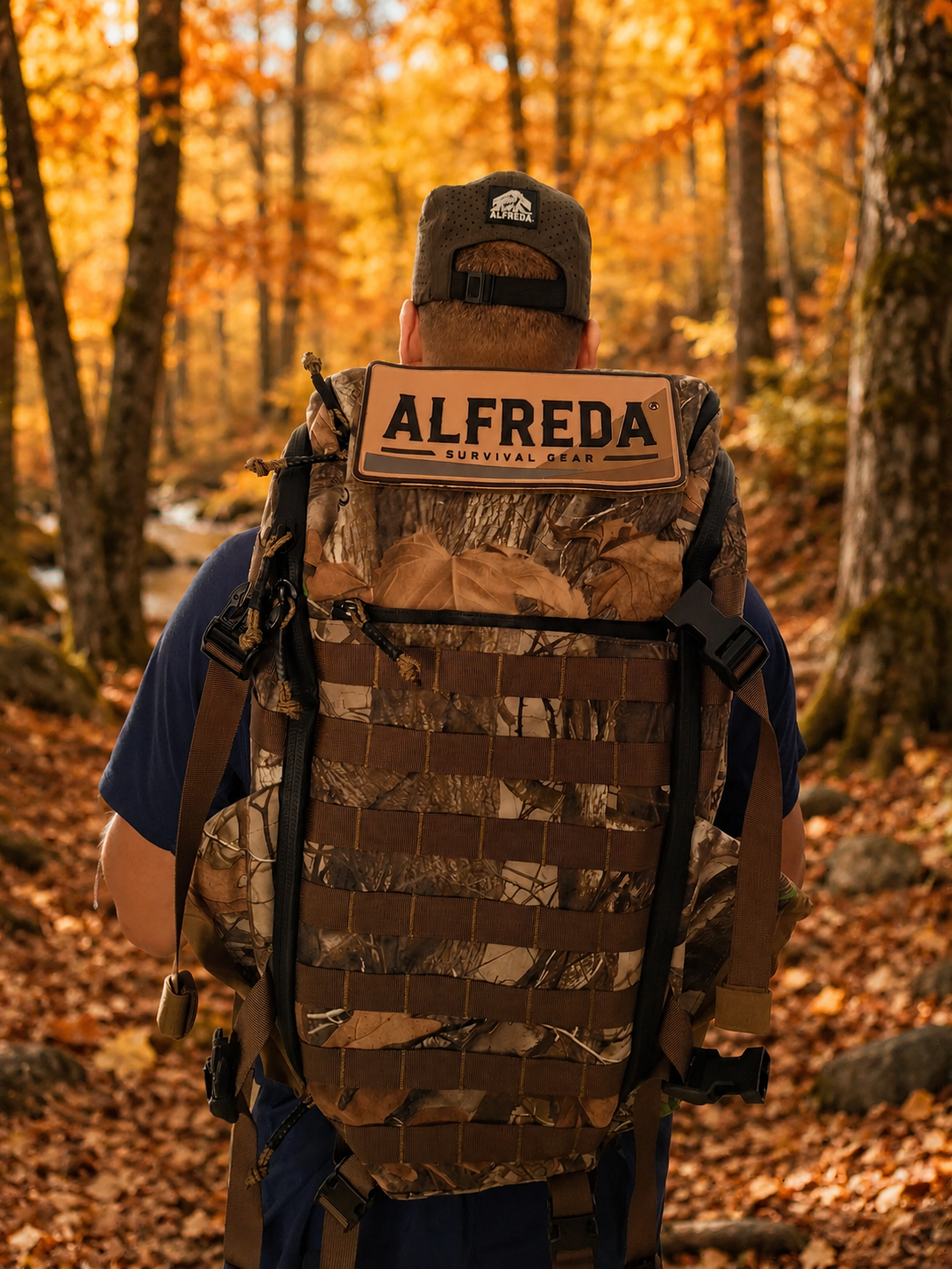 Mochila de Bushcraft Alfreda 30L