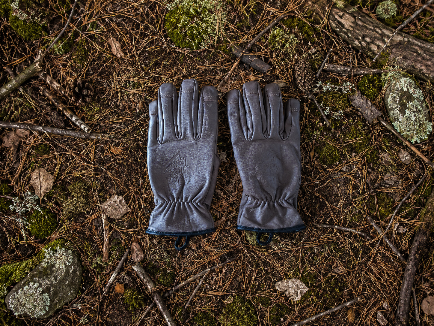 Guantes de Bushcraft de Cuero 100%