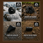 Bastones de Senderismo de Aluminio 7075 Quick Lock