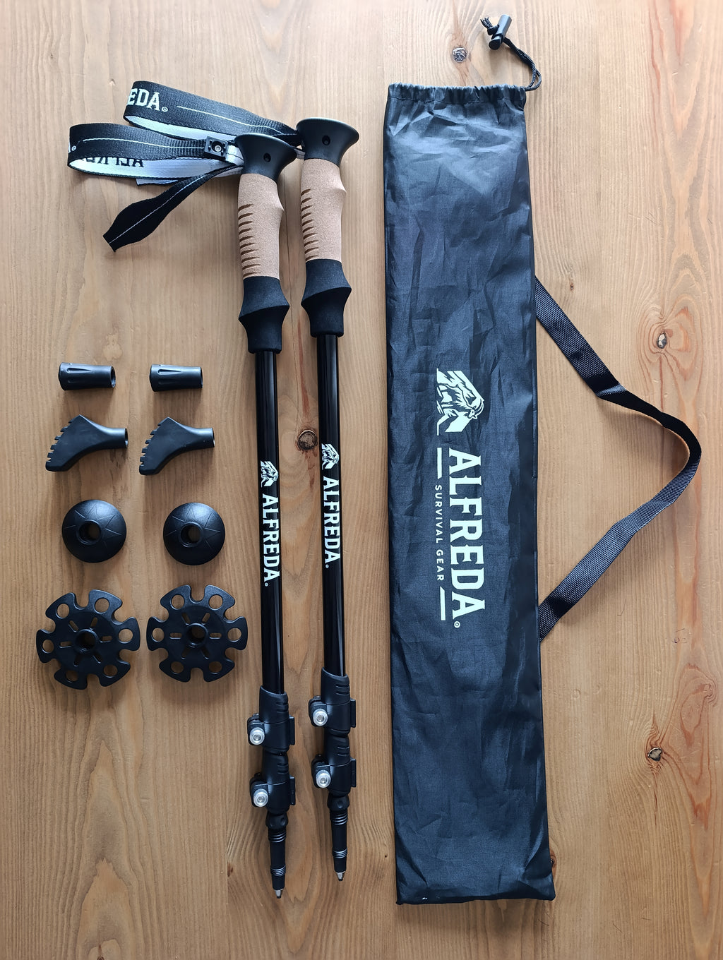 Bastones Senderismo de Aluminio 7075