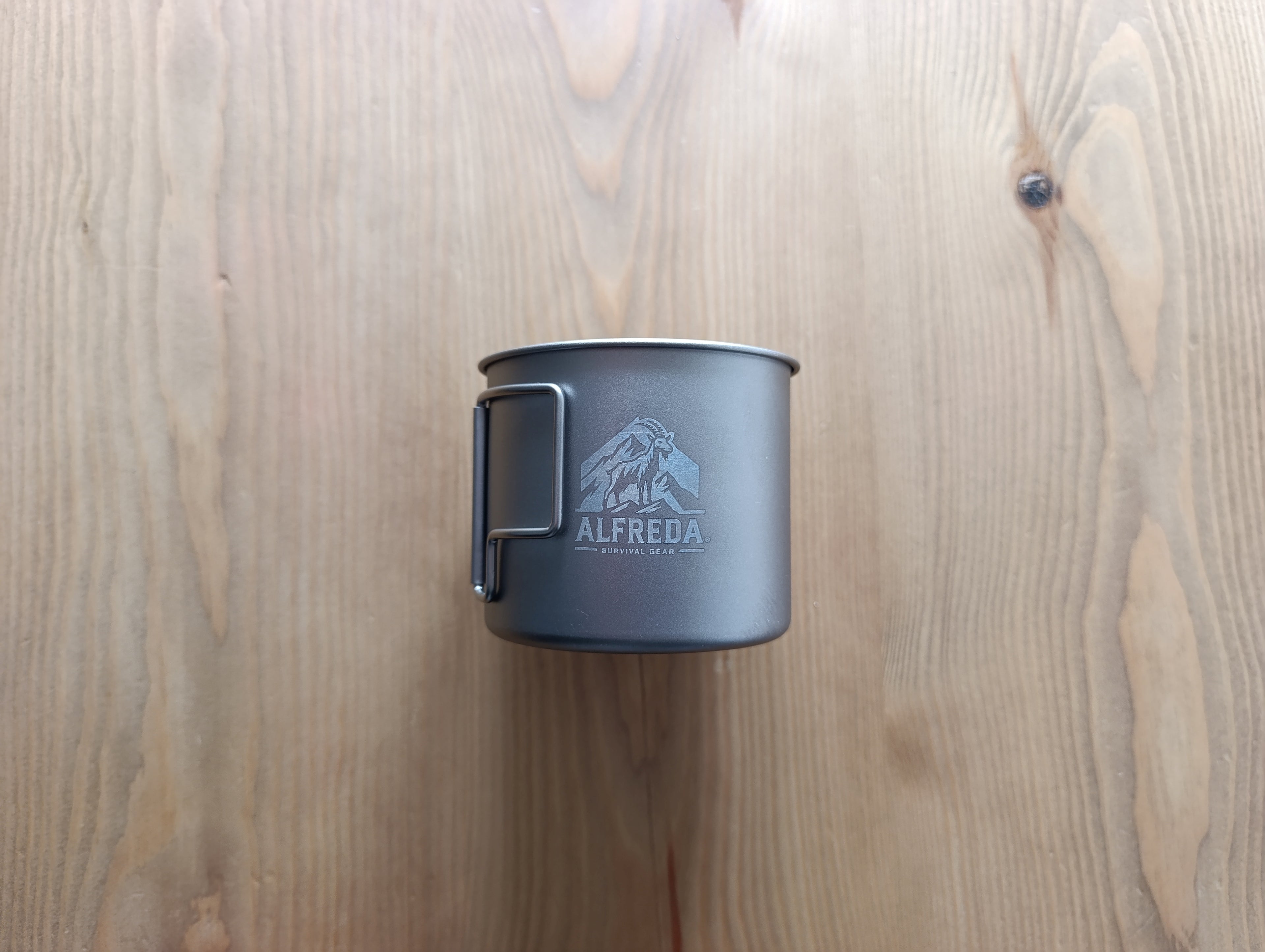 Taza de Titanio 450 ml