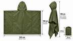 Poncho Impermeable 10.000 mm