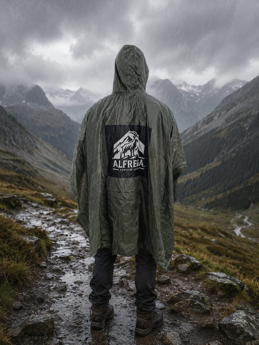 Poncho Impermeable 10.000 mm