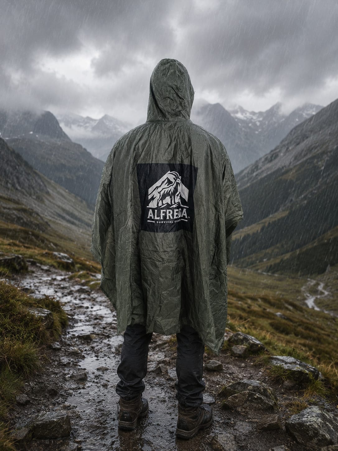 Poncho Impermeable 10.000 mm