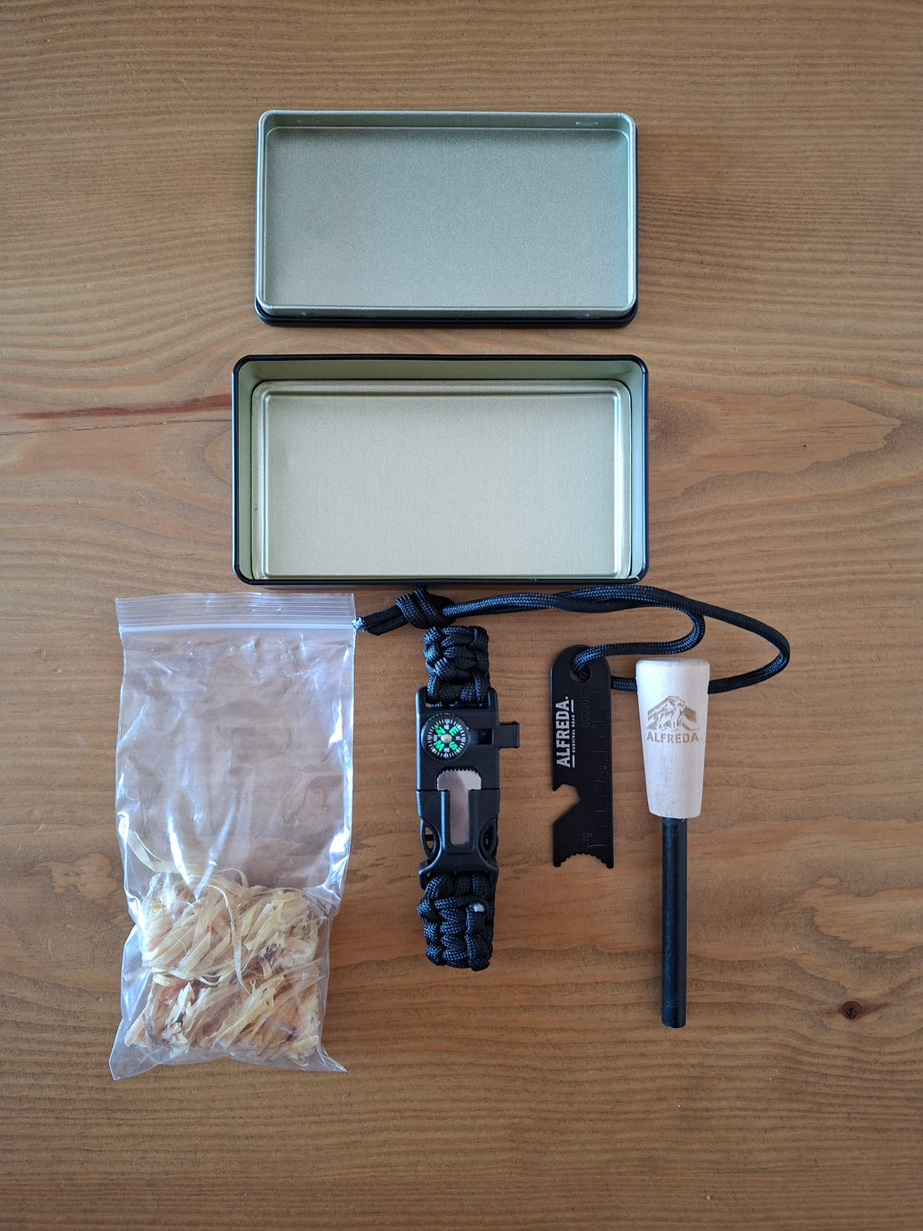 Kit compacto de fuego