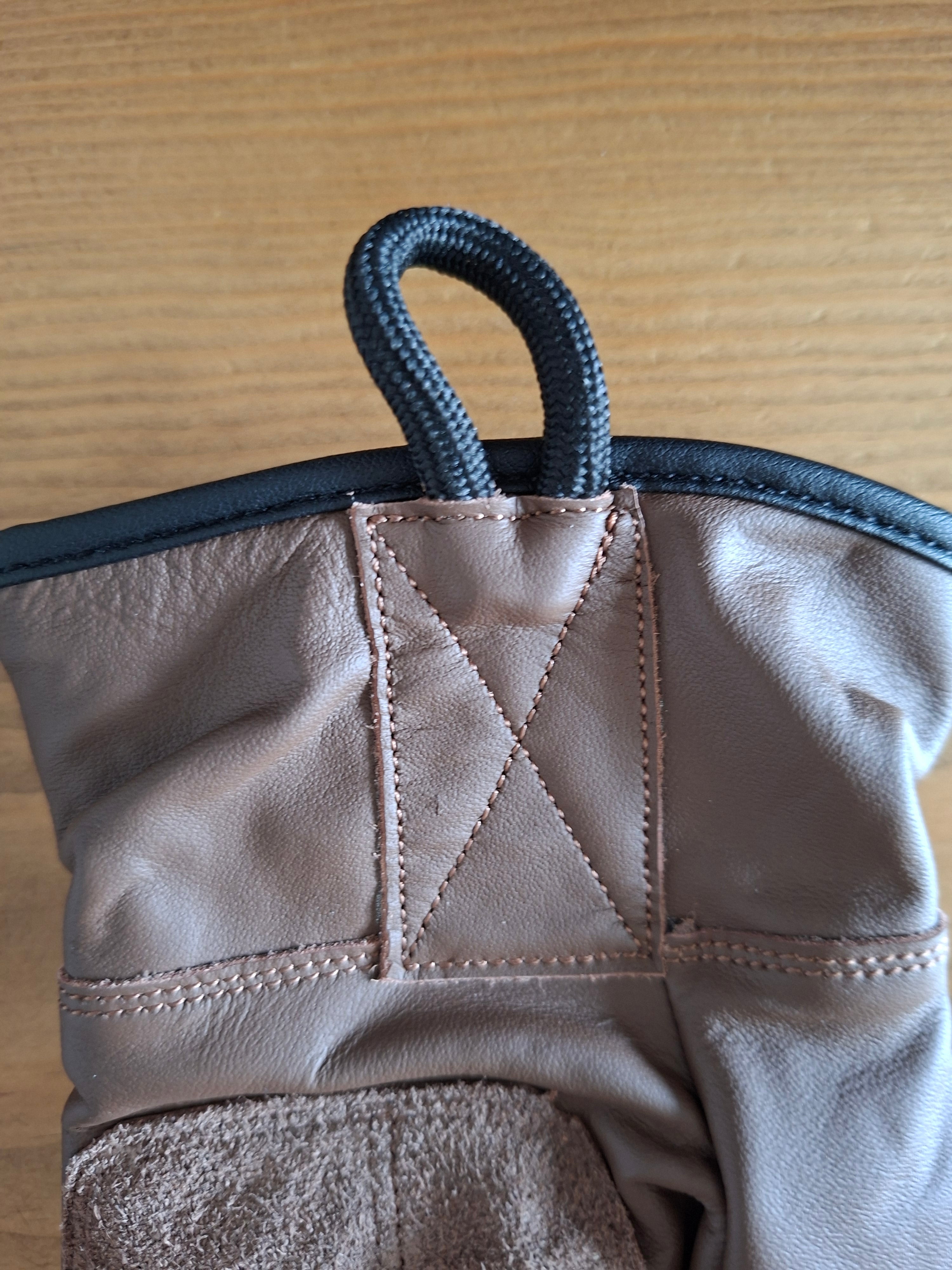 Guantes de Bushcraft de Cuero 100%