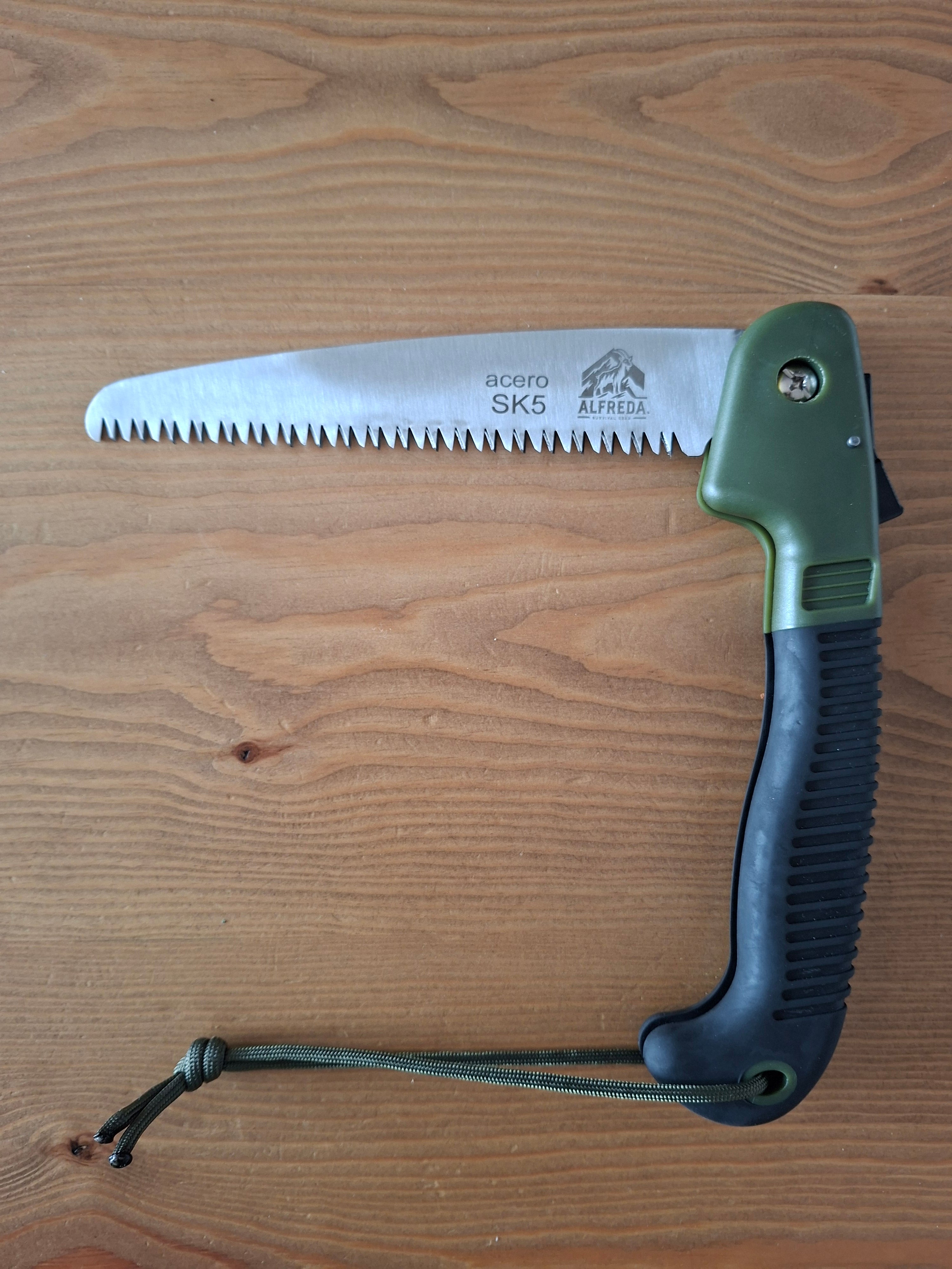 Sierra Plegable Acero SK5