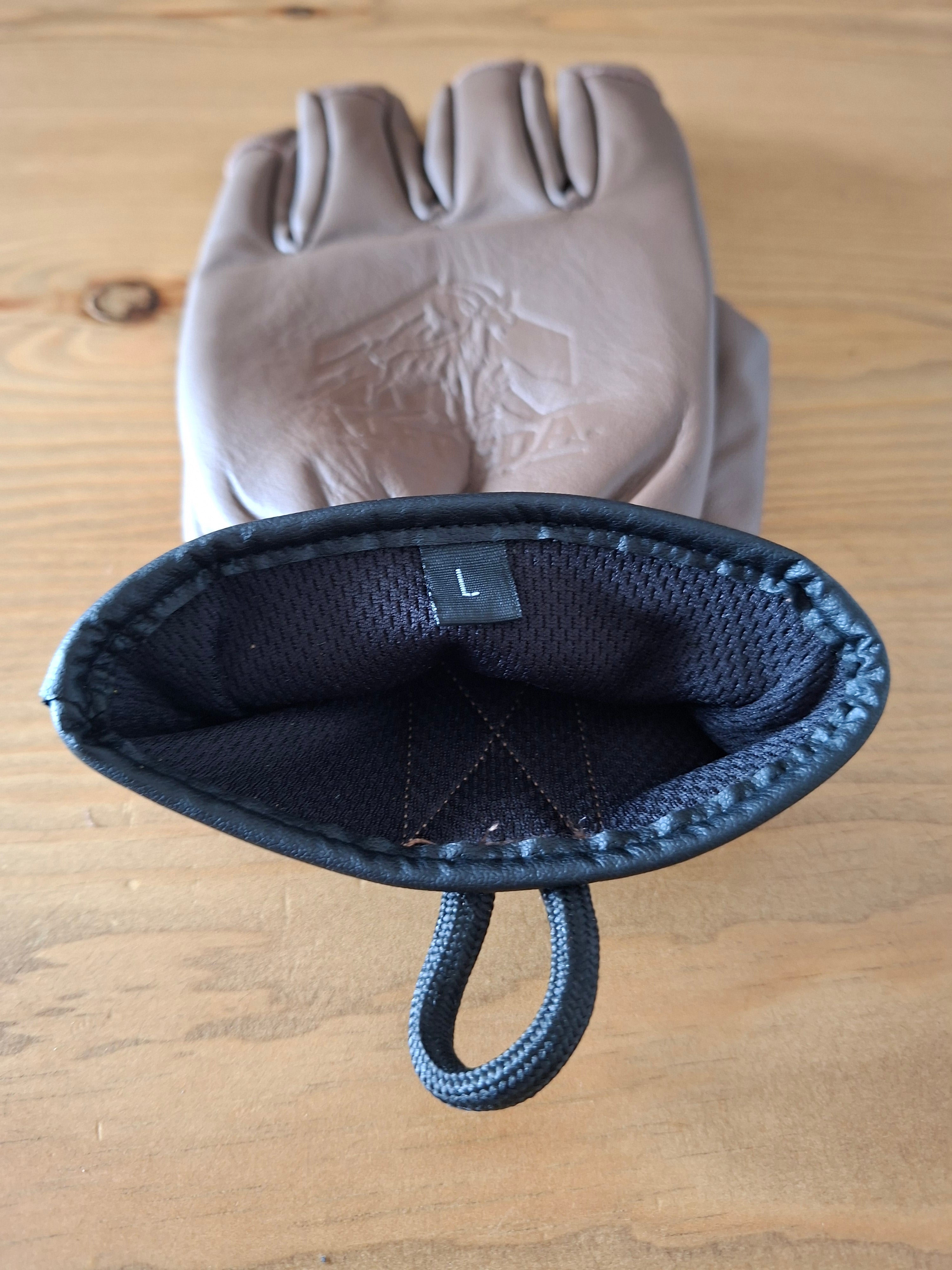 Guantes de Bushcraft de Cuero 100%