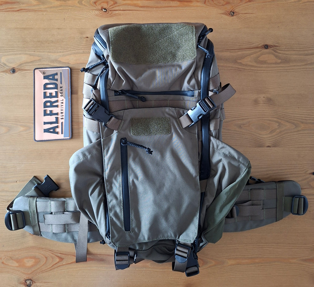 Mochila de Bushcraft Alfreda 30L